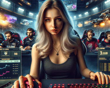 俄罗斯女csgo，竞技直播燃爆全场